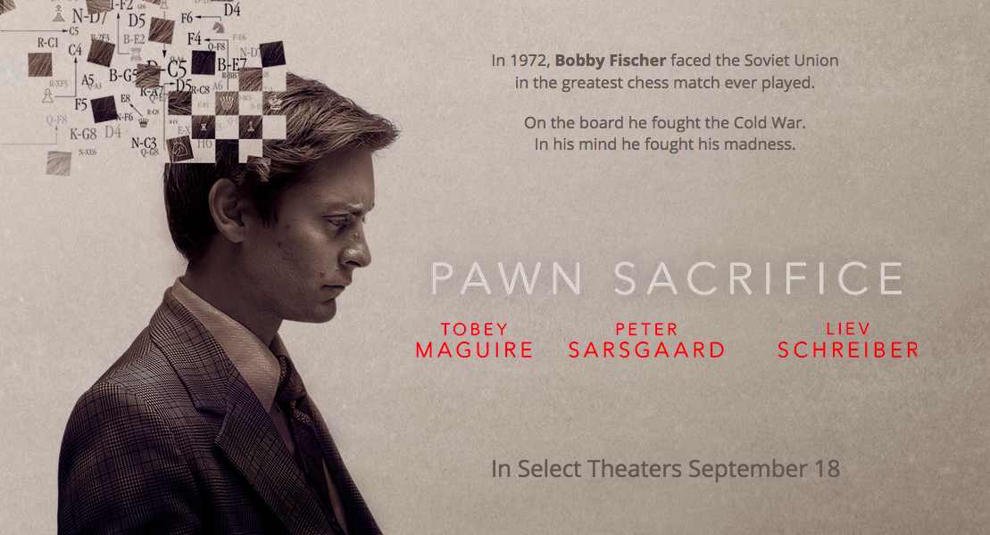 Edward Zwick's 'Pawn Sacrifice' Stars Tobey Maguire, Lily Rabe